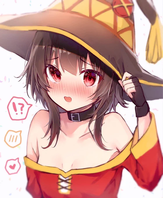 照れめぐみん 