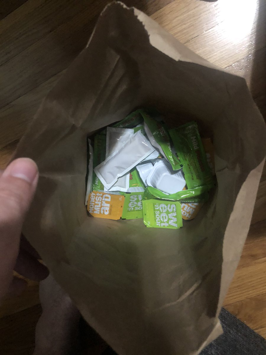 THERE WAS A BAG OF JUST SAUCES
