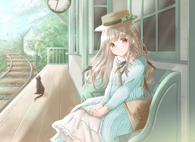列車を待つ時間 