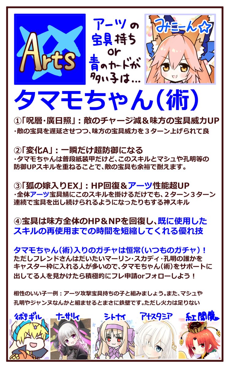 Fgo マーリンとその他優秀なサポーターの初心者マスター向けの解説が話題に