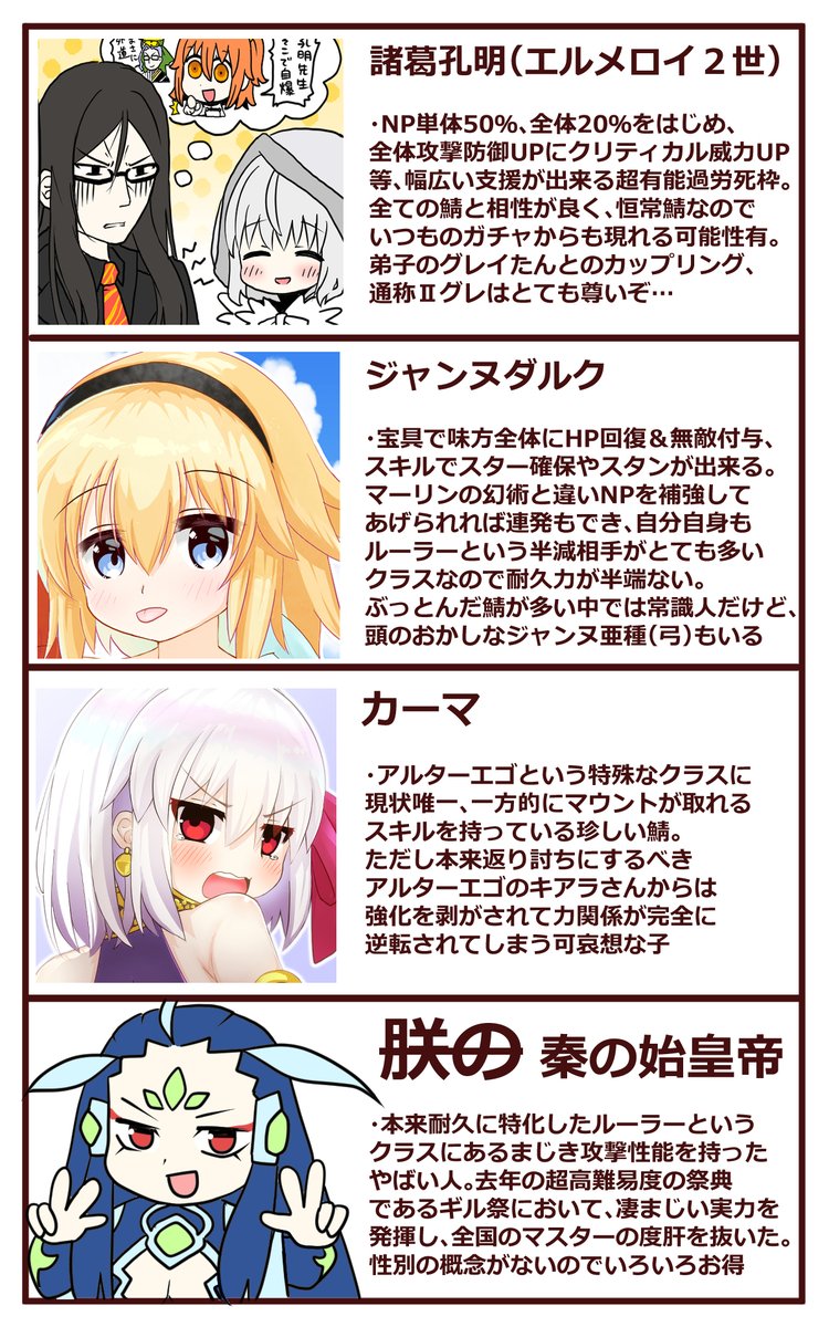 Fgo マーリンとその他優秀なサポーターの初心者マスター向けの解説が話題に