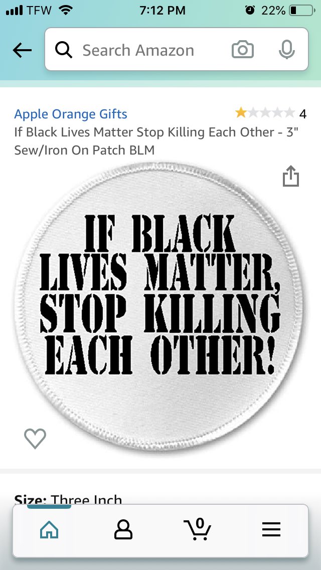 ninatalmadge's tweet photo. @amazon remove this item. This is so out of line, it’s disrespectful and disgusting. https://t.co/0GceCYiYEH