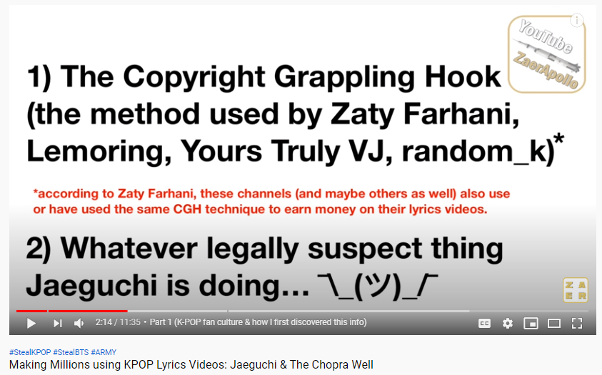 Rin According To The Zaerapollo S Video Which I Had Linked Aside From Zaty Farhani Other Youtube Channels Such As Lemoring Yours Truly Vj And Random K Are Making Money