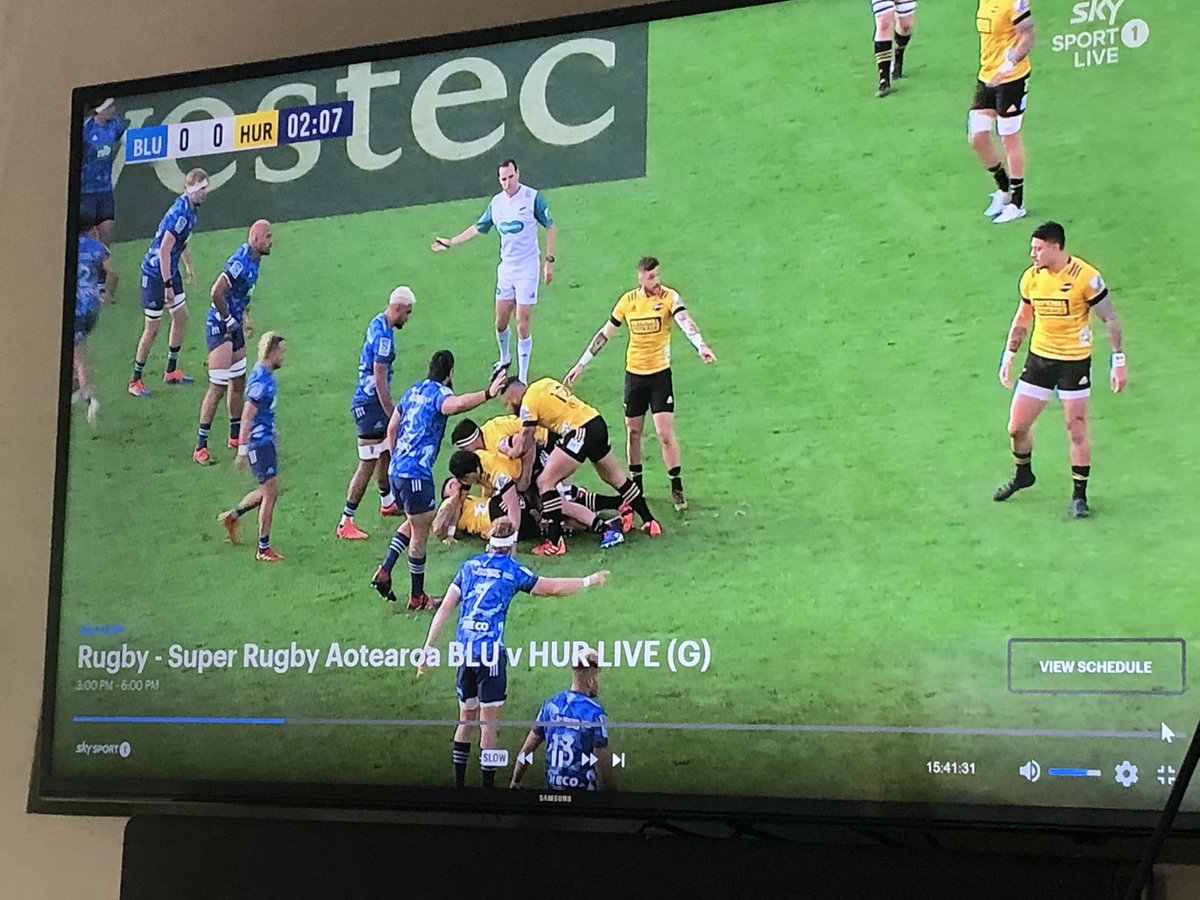 Who would have thought it would take a pandemic to revive #rugby in #NZ <a href="/NZRugby/">New Zealand Rugby</a> <a href="/BluesRugbyTeam/">The Blues</a> vs <a href="/Hurricanesrugby/">Hurricanes Rugby</a>