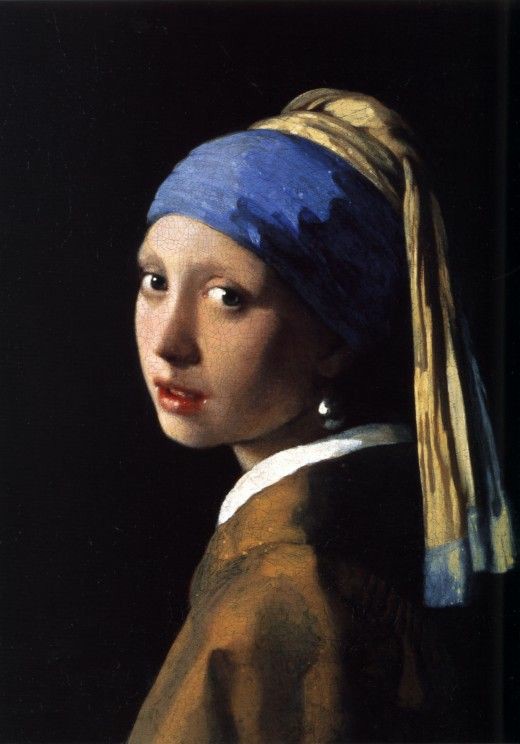 Josh as Meisje met de parel (Johannes Vermeer)
