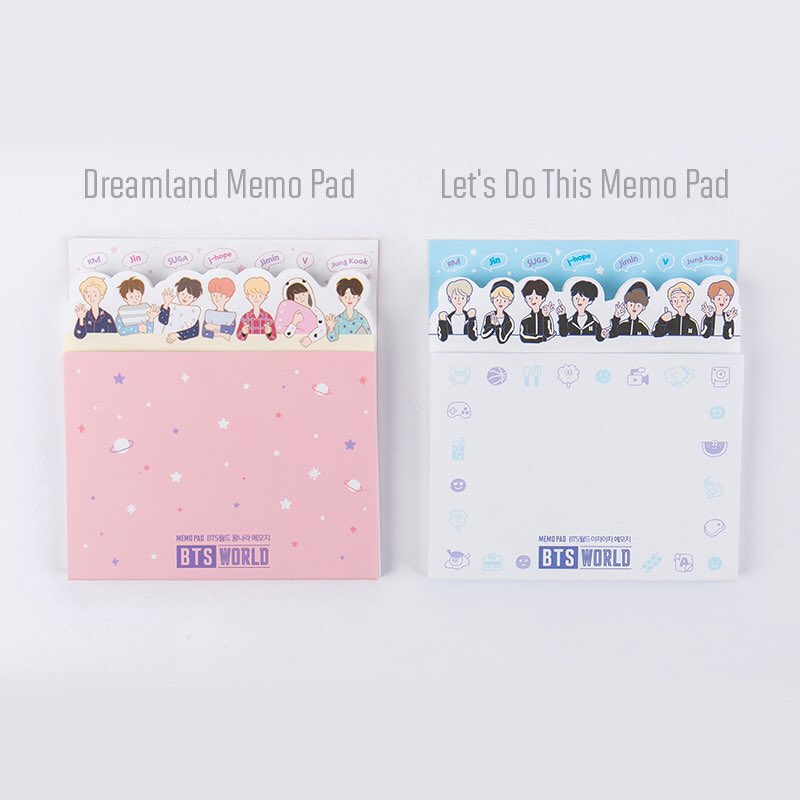 polarishavenph's tweet image. BTS WORLD PH GO | #PolarisGO

[BATCH 2]

•Mouse Pad 250
•Memo Pad 310
•Sticker 150 
•Masking Tape 250

Place your order here: cognitoforms.com/PolarisByaf/BT…