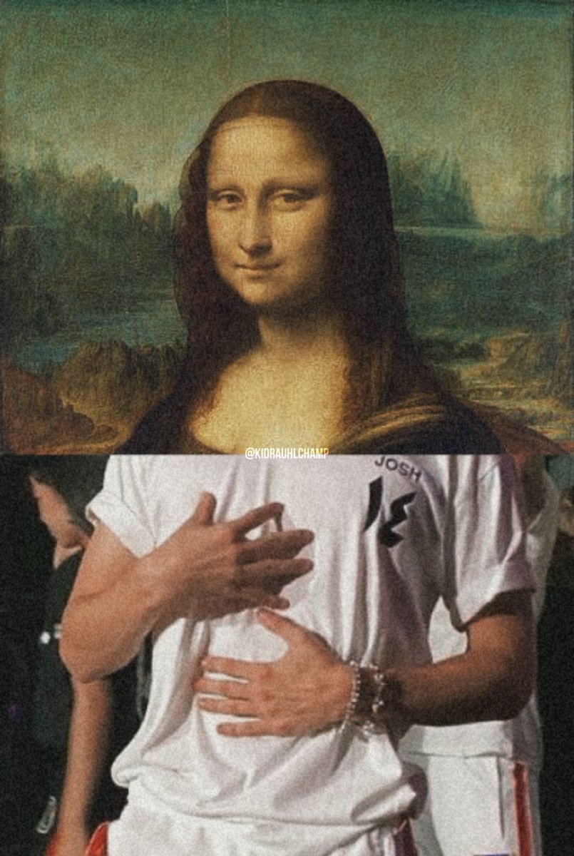 Josh as Mona Lisa (Leonardo da Vinci)