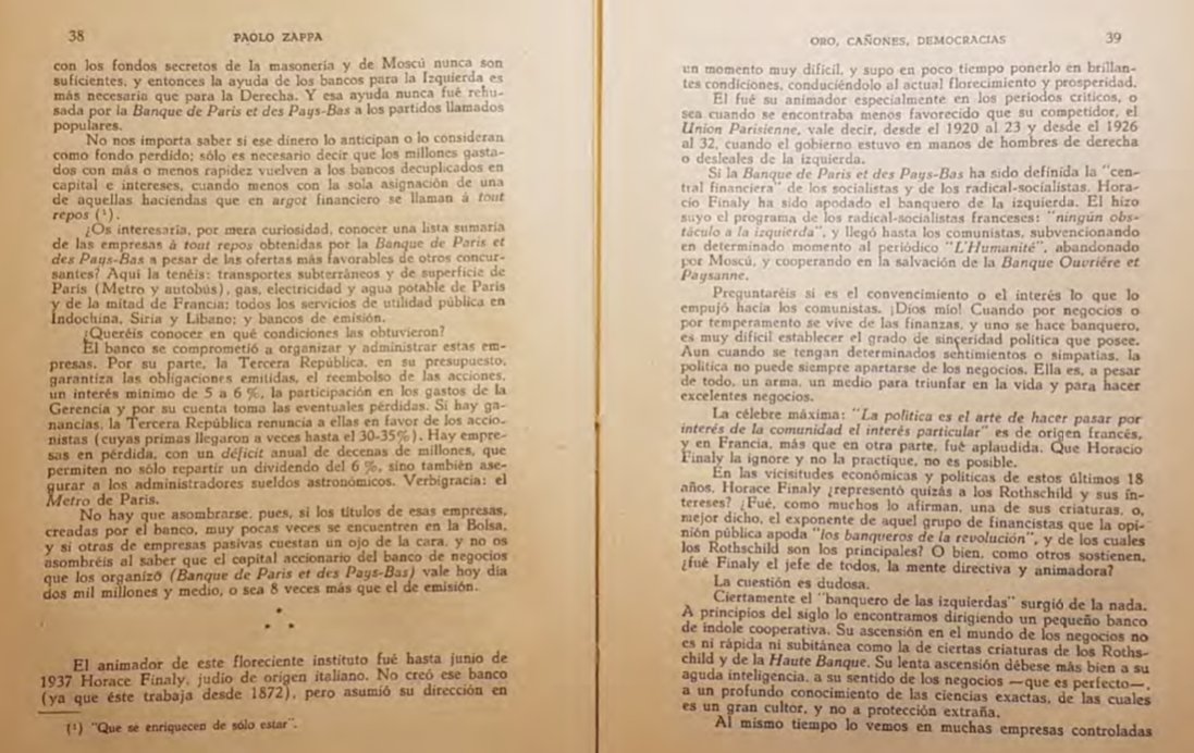 23- El Judío Horacio Finaly apodado el banquero de la izquierda.....