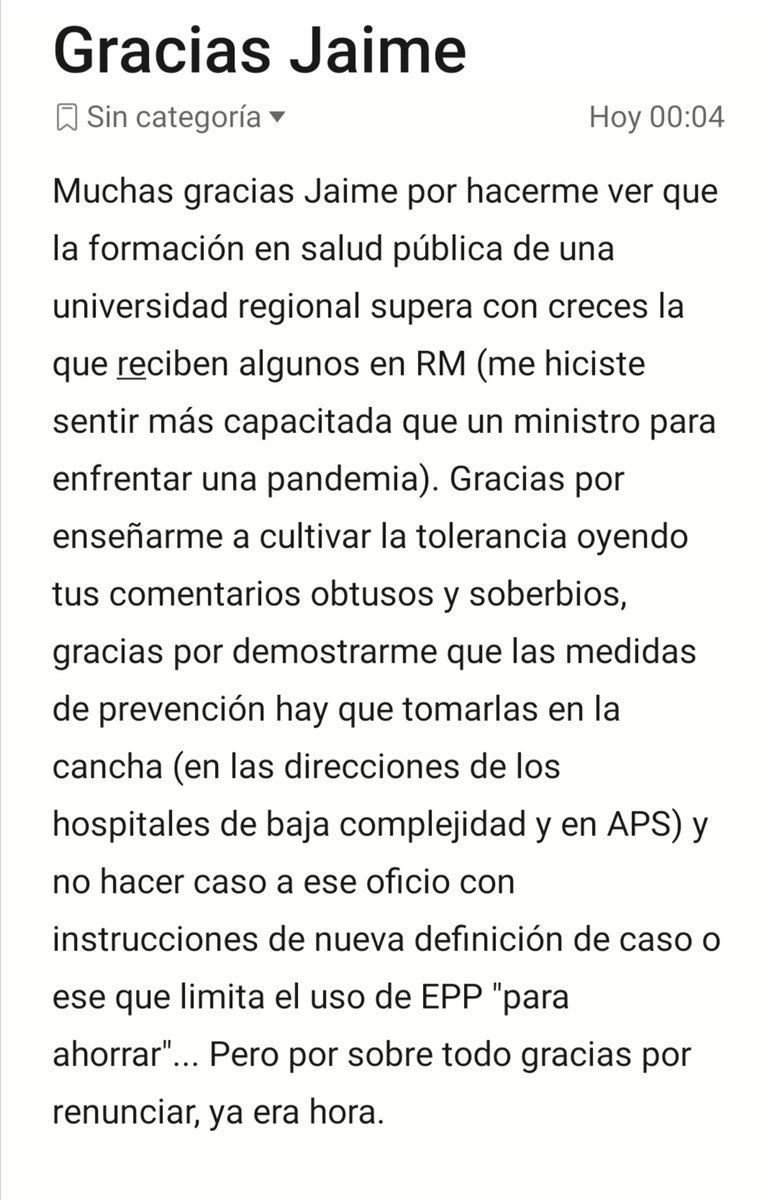 camicastle's tweet photo. Solo diré gracias Jaime #RenunciaMañalich https://t.co/l78mkBTR7H