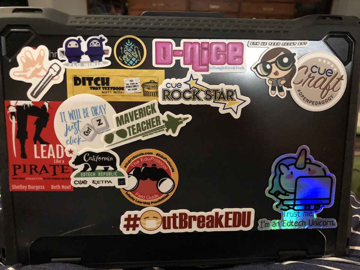 DougieFreshTech's tweet photo. Finally got to place some of my #CUEstickerswap stickers! https://t.co/rpeJQ11O2d