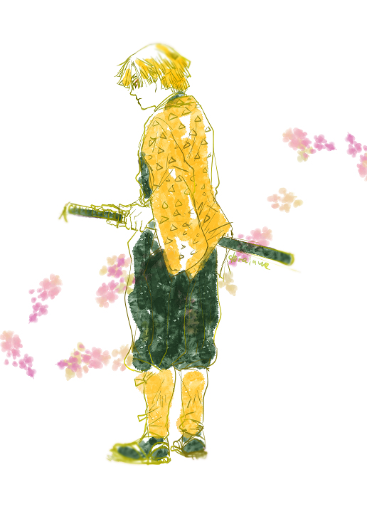 伊之助 伊之助ふんぞり返る どらりぬのイラスト