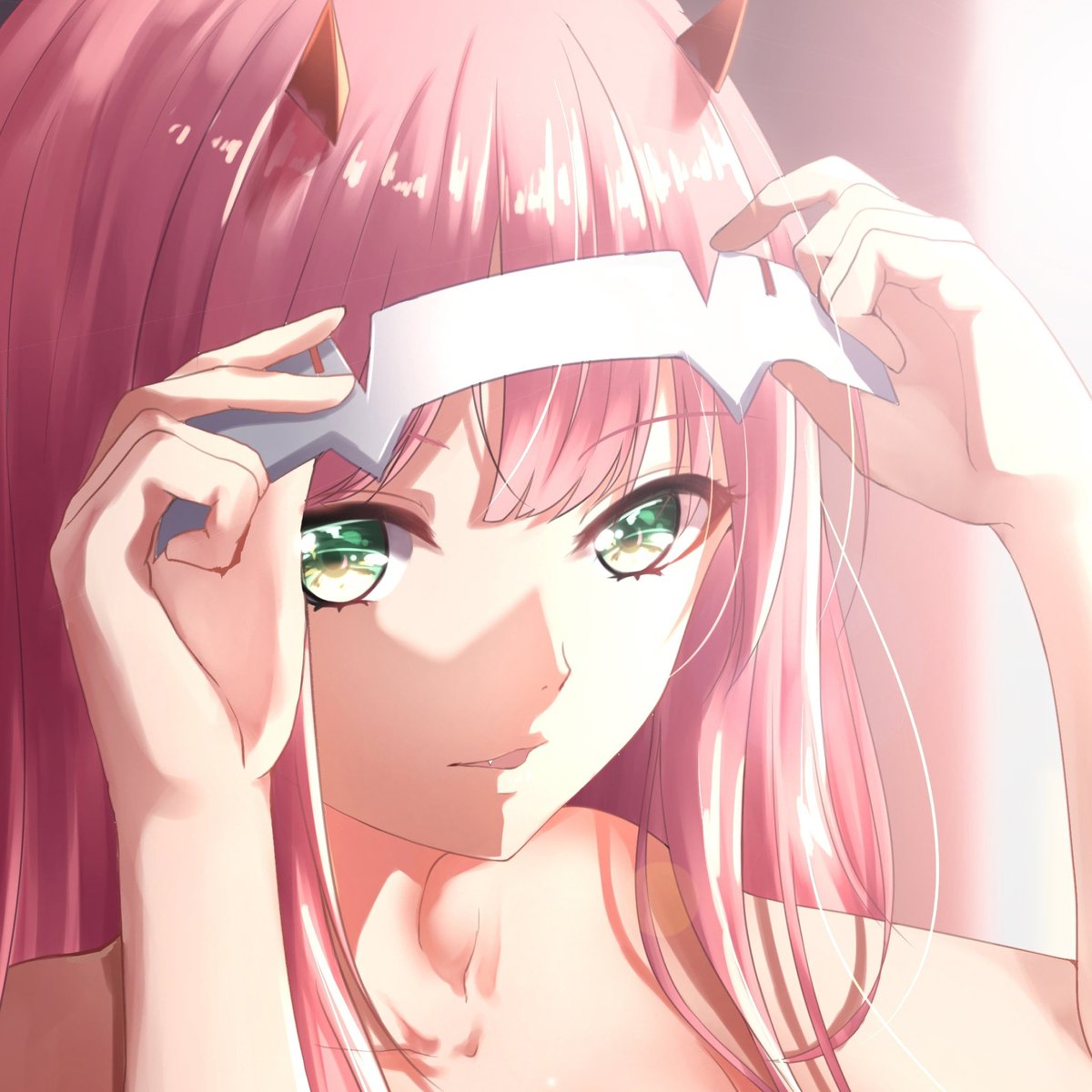 senpai_hunter's tweet photo. #zerotwo #DarlinginthefranXX https://t.co/iZhnxVVFKK