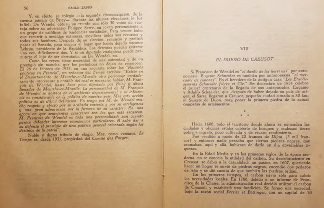 32- El dueño de las herrerías Wendel y casualmente Schneider dueño del mercader de cañones....