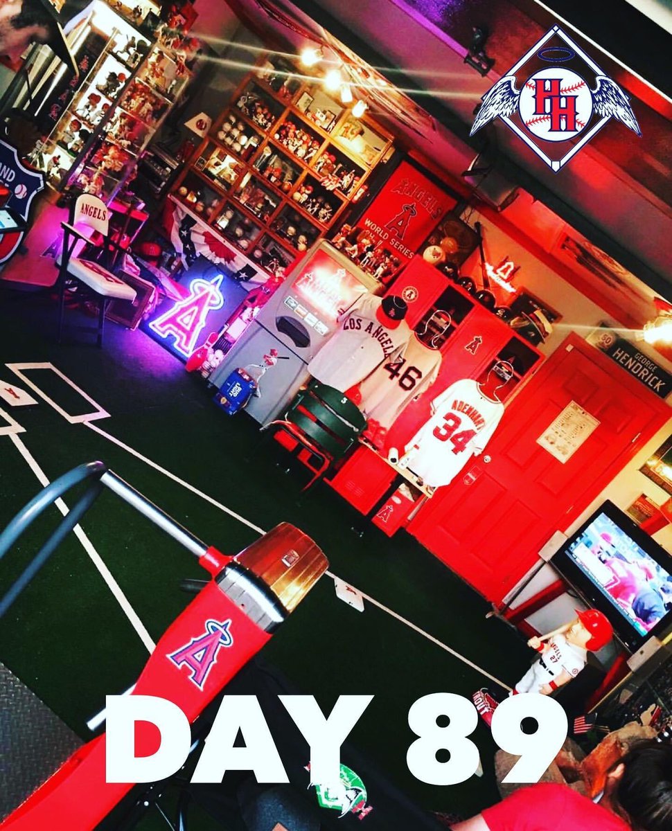 Halo_Haven's tweet photo. Day 89: Ãn inside look into where all the memorabilia is displayed, Halo Haven. Join the #angels memorabilia challenge and post a picture of your collection everyday until baseball is back. #halohaven #angelsbaseball #baseball #ltbu https://t.co/7VGyrat6FA