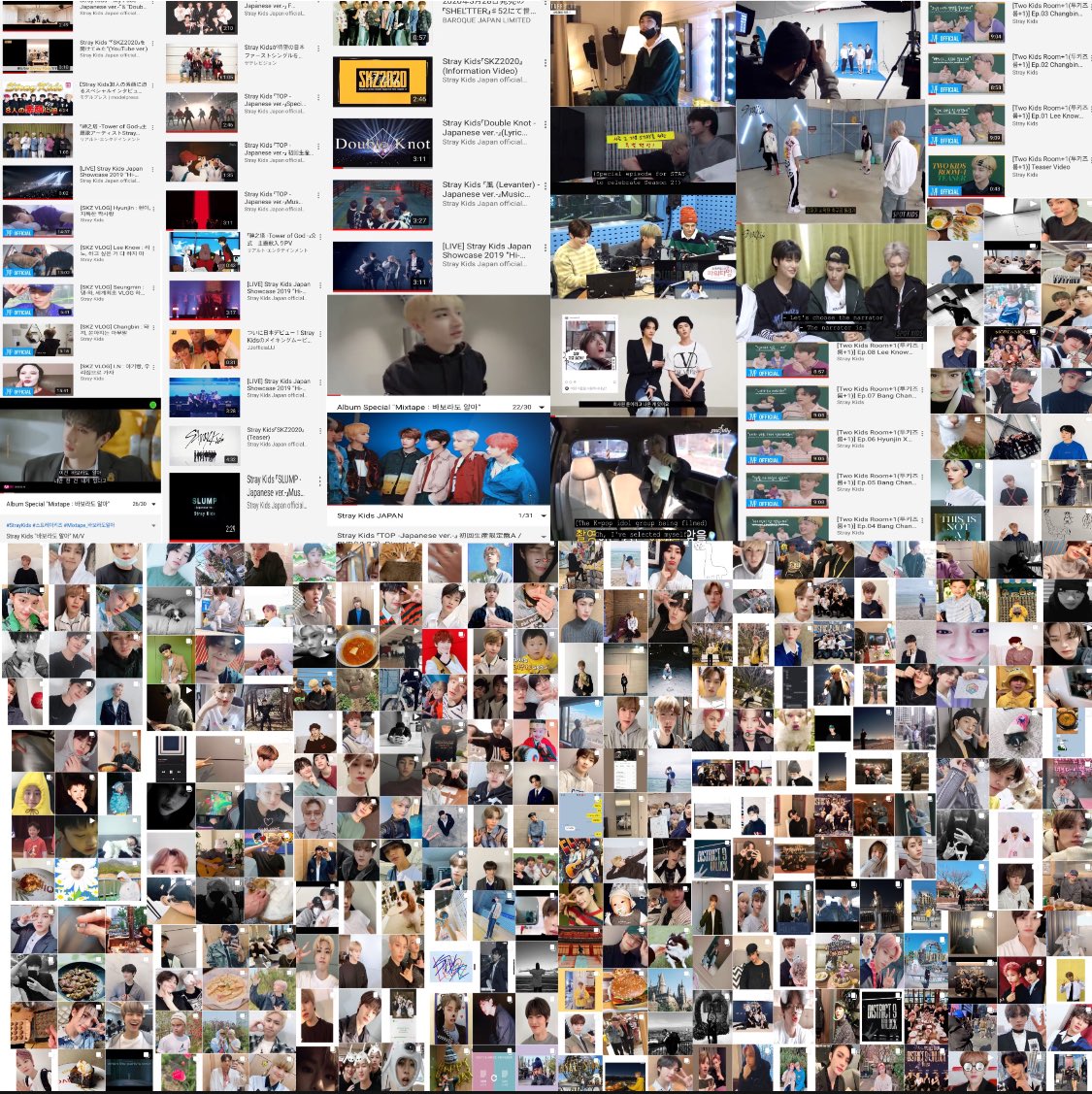 flrtyji's tweet photo. Stray kids contents in just half a year https://t.co/ZPmnUSPXMs