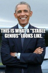 cjp6769br's tweet photo. @FindAClearTruth @Elljay1011 @realDonaldTrump @JoeBiden I'm planning on sending photos of Obama to Donald all day today to celebrate Obama Day (instead of of Trump's birthday, because who would "celebrate" that?) https://t.co/Ucaxw9TG52