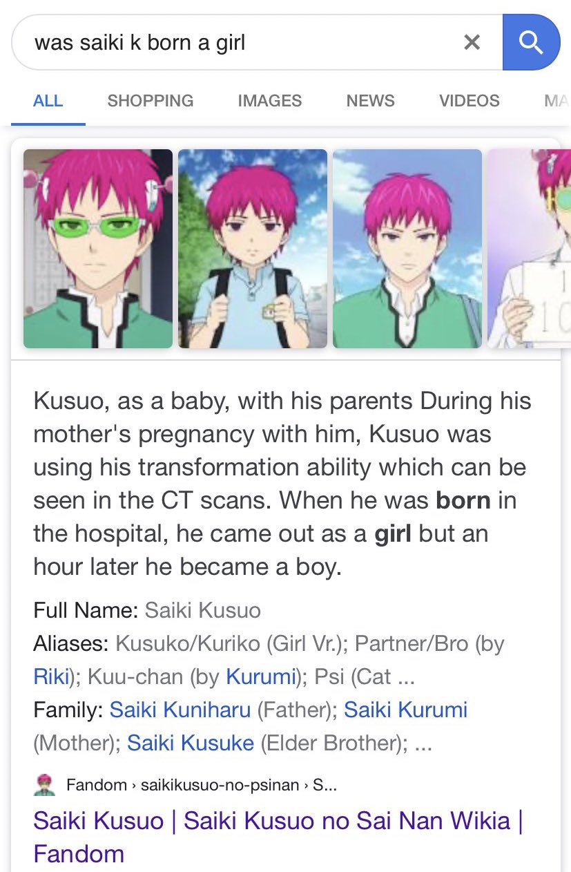 Saiki Kusuo/Abilities, Saiki Kusuo no Sai Nan Wikia, Fandom