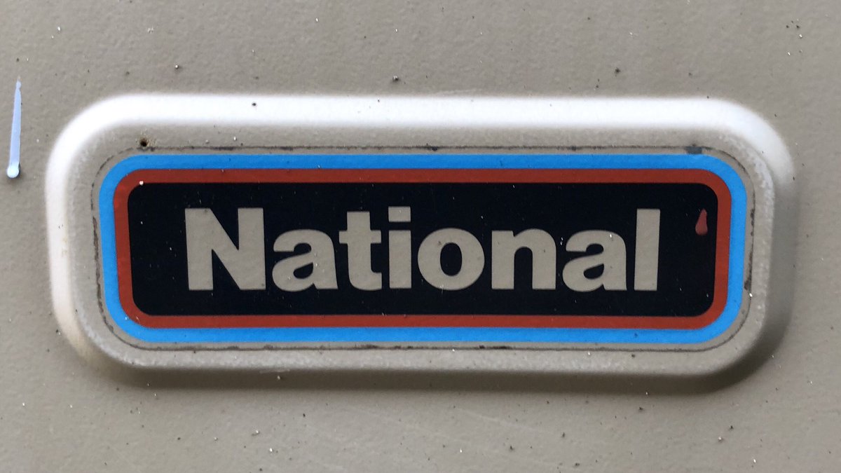 レトロなナショナル。 #室外機