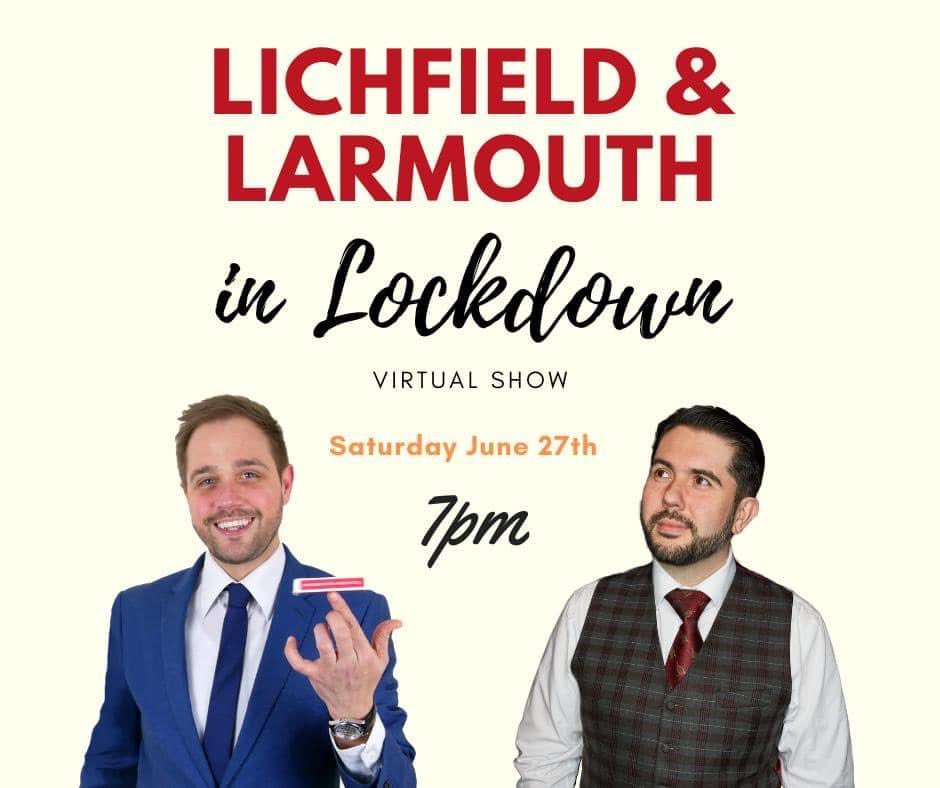 Tim and fellow magician Andy are trying something new with this interactive online magic show! 27th June, tickets here: eventbrite.co.uk/e/109303509740