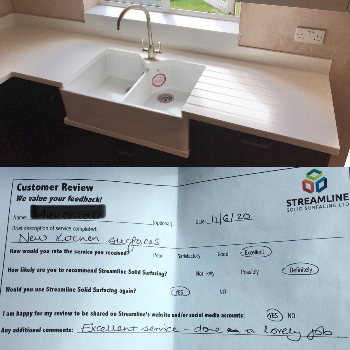 Being a #familybusiness with father &amp; son completing all fabrications, enables us to guarantee exceptional results every time!
With 💯% ‘excellent’ rating &amp; recommendation, we bring peace of mind with quality!
#designer #kitchens #design #modernhome #kitchendesign #interiors #uk