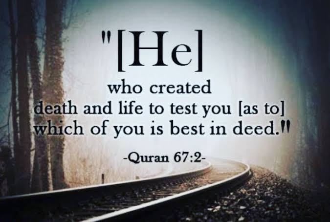 You are not your own creator, Allah has created you to test you and will reward you accordinglySo don't see this life and it's achivements and failures as the ultimate things rather focus on faith & good deeds to succeed in this life as well as in eternal life of hereafter (2/n)