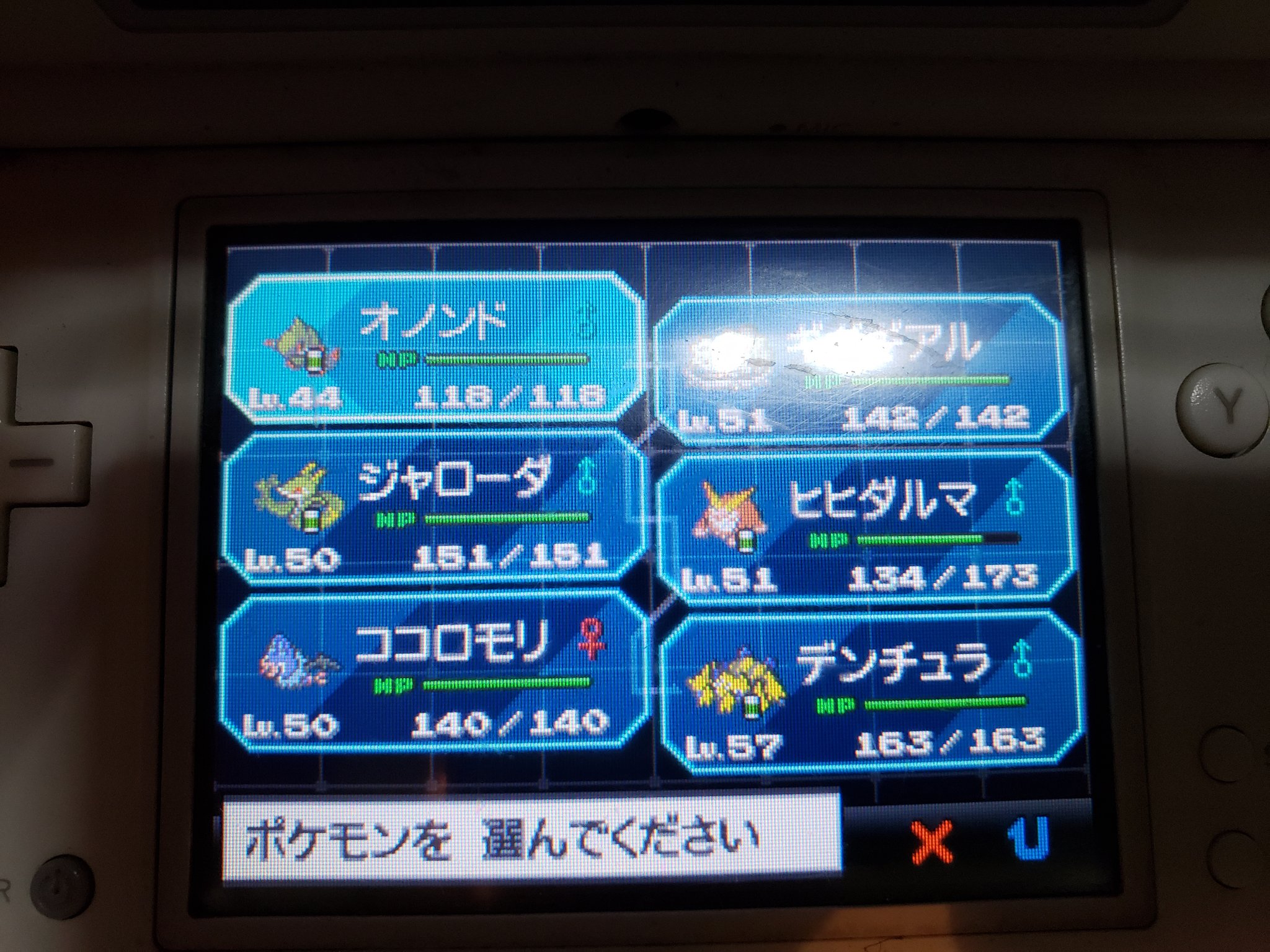 羅想 趣味垢 Ar Twitter 今日買ったブラックの中古rom 大したポケモン達は居なかったけどリバティガーデン島のビクティニが未捕獲でした このromで正規の個体値厳選が出来ます 買った意味があって良かった 中々読み込めなくてdsiで読み込んだらいけました