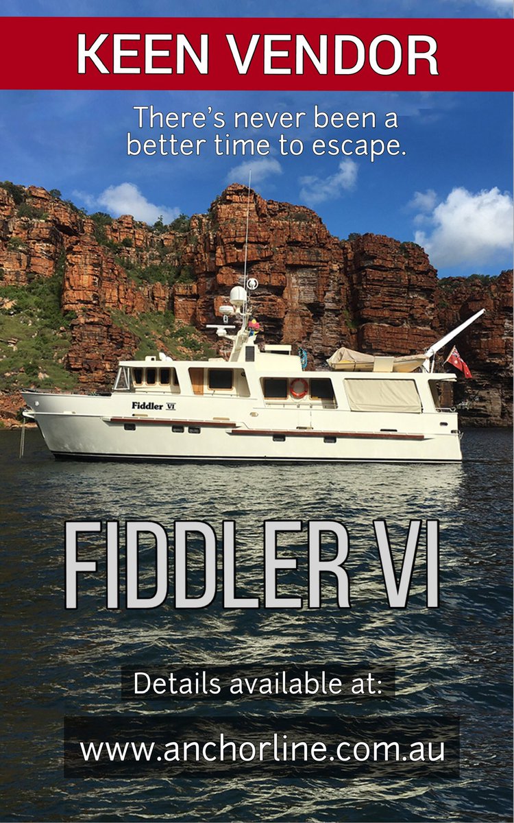 AnchorlineYB's tweet image. Fiddler VI - A serious passage making motor yacht with a proven cruising history. Contact Anchorline Yacht Brokers for further details. #motoryacht #steel #passagemaker #forsale #anchorline #darwin #northernterritory #australia