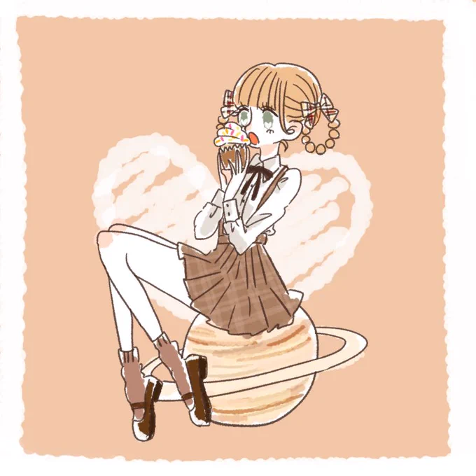 #リプきた3つの絵文字でキャラデザする その2❕
??‍♀️?✨
???
????
???
いっぱいありがとうございました〜気が向いたらまたやる☺️ 
