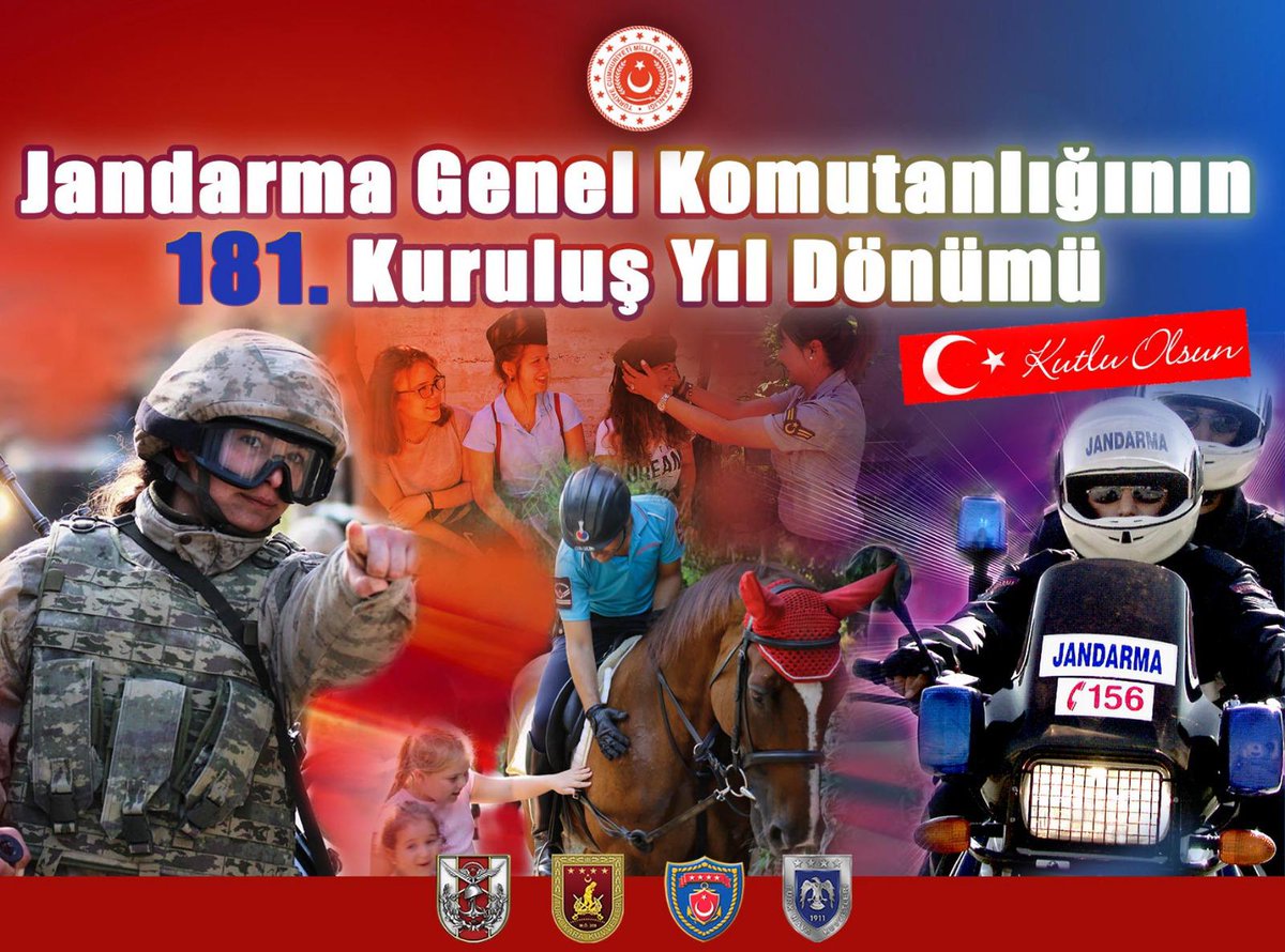 #Jandarma181Yaşında 🇹🇷