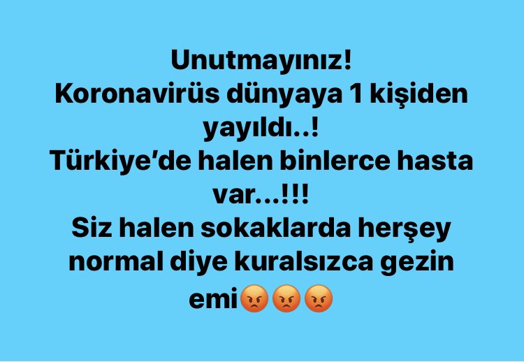 Bu iş dalgaya gelmez ama 2.dalga yakında gelecek bu gidişle !