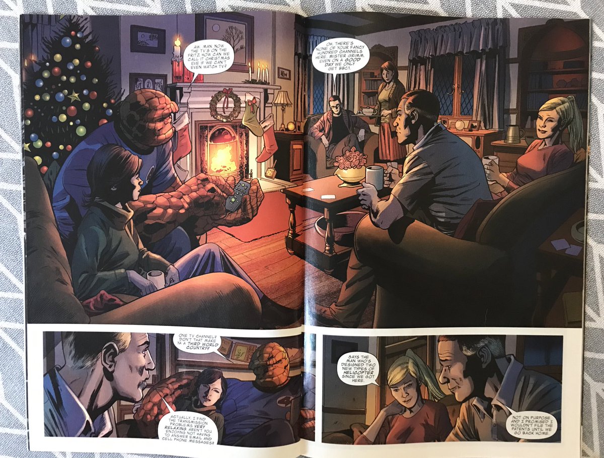 The Christmas issue is exceptional. Hitch turns family warmth into ominous foreboding at the drop of a shadow ...