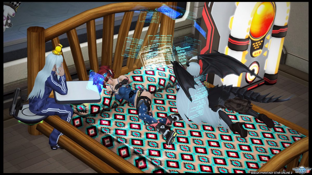PSO2NEGITORO's tweet photo. @sakuranusi @wankoroinuka829 
昨日はありがとうございました！
久しぶりの緊急でめちゃくちゃ床ペロしました終わってからはいっぱいSS！少し戦闘物をしてそのあとは日常系を！イヌカさんからロビアクをいただきまして、めちゃくちゃよかったです、はいめちゃくちゃよかったです
(何とはいえません笑) https://t.co/nIC94Jenn0