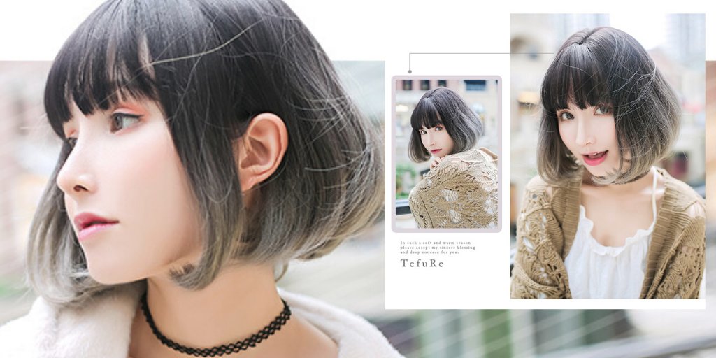 Tefure ファッションウィッグ テフリ 個性派classicボブ Otona Bob Classic テフリ Tefure なりたい自分 自分に似合う髪色探し 新しいヘアスタイル 新しい自分 髪色でメイク おしゃれ 裾カラー アッシュグレー T Co Qcqnfsovad
