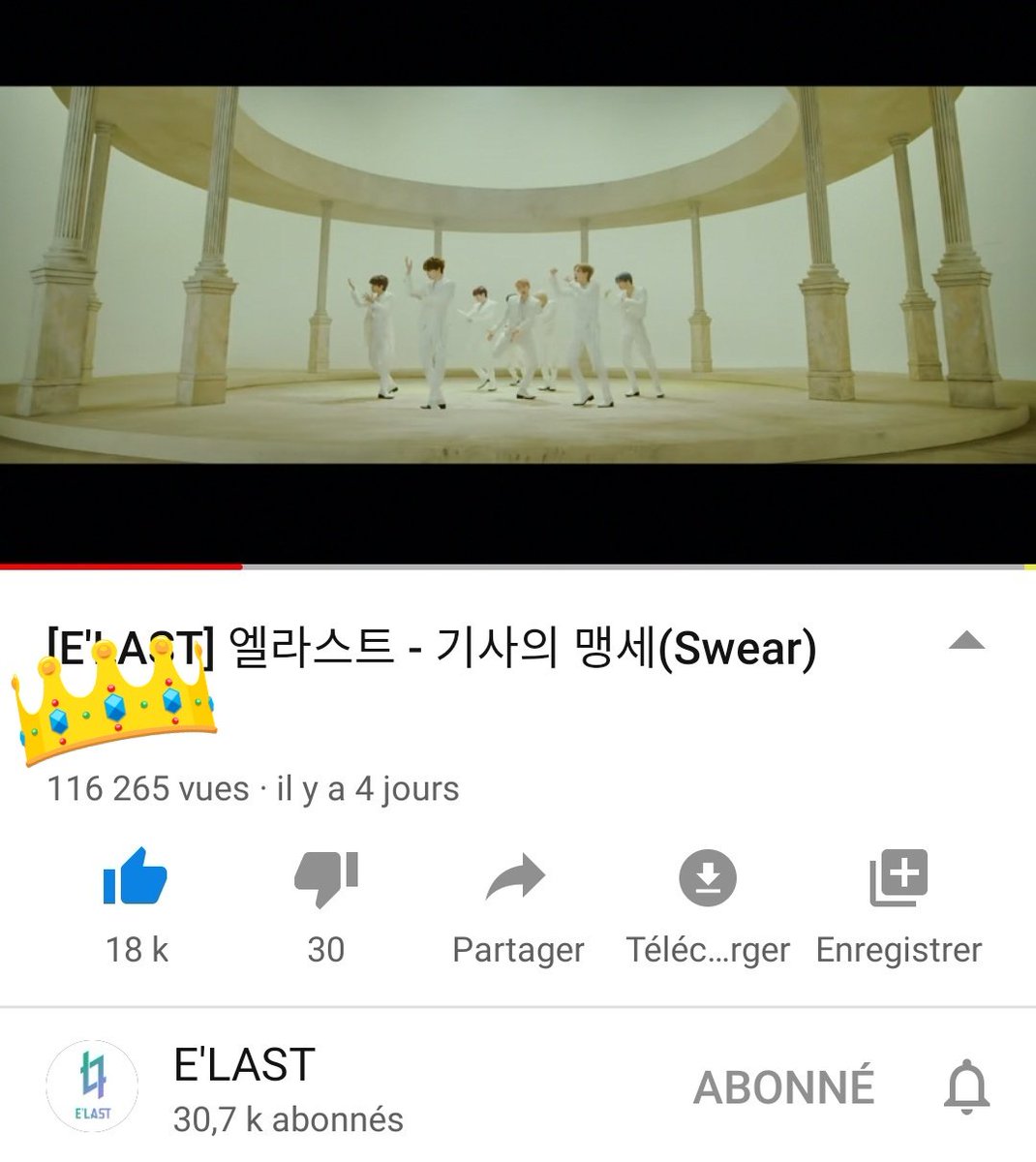 nanerzk's tweet photo. #ELRING
SWEAR reached 116k on @ELASTofficial channel. Total views reached 228k in 6 days ๐ค
๐ 116,265 #ELAST
๐ 111,868 @1theK
๐ 228,133 total
Show them more love with 150k views during week 1 :
https://t.co/dyHHVVfyxY
#SwearTo150k
#SwearStreamParty
#ELASTWORLDDOMINATION https://t.co/k8SEw5sZq1