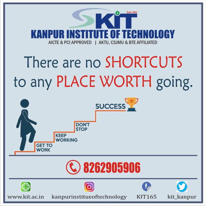 #Success #ContinuousEffort  #Career #KIT #Kanpur