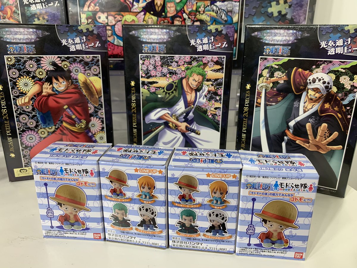 フジテレビショップ フジさん A Twitter Onepiece モドモドの実 の能力でみんながコドモに ちっちゃくなっちゃった Advergemotion3 可愛いサイズのフィギュアが 醤遊皿 お醤油を垂らすとキャラクターの絵柄が浮かぶよ Opcom Info フジさん