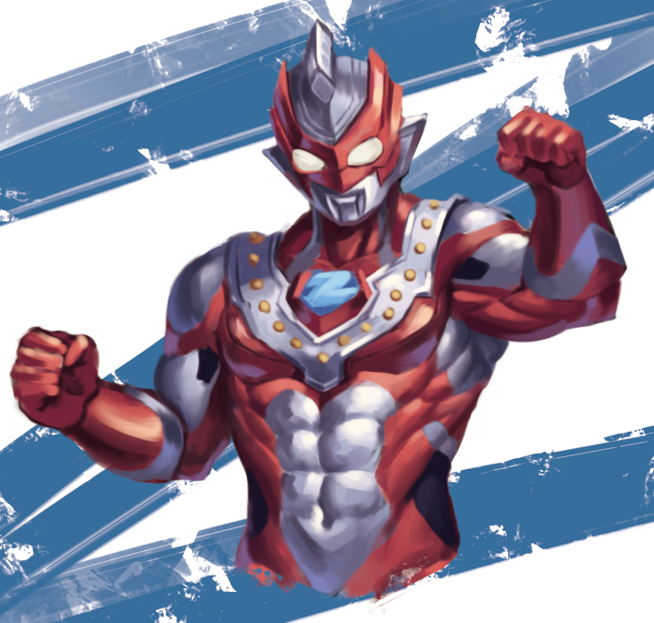 ウルトラマンゼット ベータスマッシュらくがき 筋肉の量はこのくらいだったかな らんまのイラスト