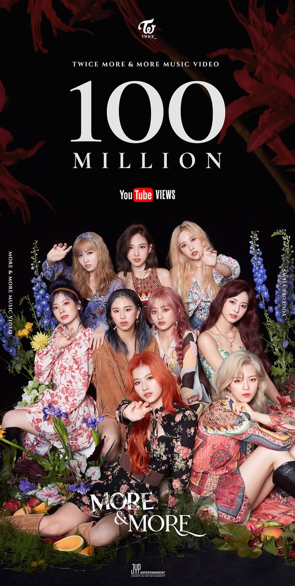 TWICE 'MORE & MORE' M/V

⭐100MILLION VIEWS⭐
TWICE LOVE ONCE MORE & MORE♥

youtu.be/mH0_XpSHkZo

#ONCE #원스 #TWICE #트와이스 #MOREandMORE
