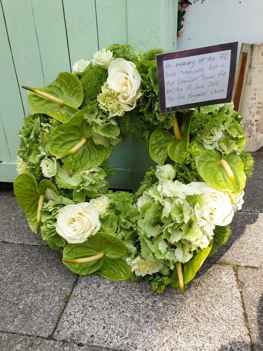 We have laid a wreath to honour the 72 lives lost in the Grenfell Tower fire.

It was a tragedy that never should have happened.

We stand in solidarity with the community in their search for justice.