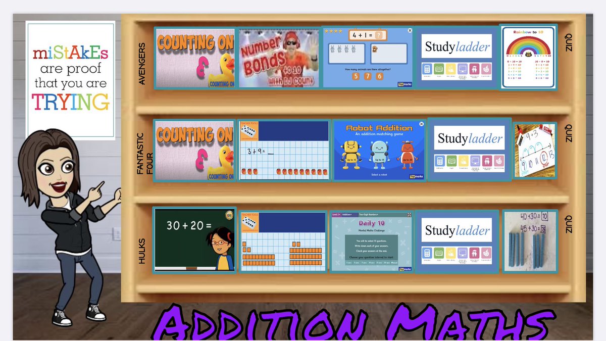 Using #GoogleClassroom to put up links to help my year 2/3 to begin developing more independence & to help them develop digital literacy. They love using videos pictures online games & activities to help develop their learning #DTHM #Belikemaui #BitmojiClassroom #digitalbookshelf