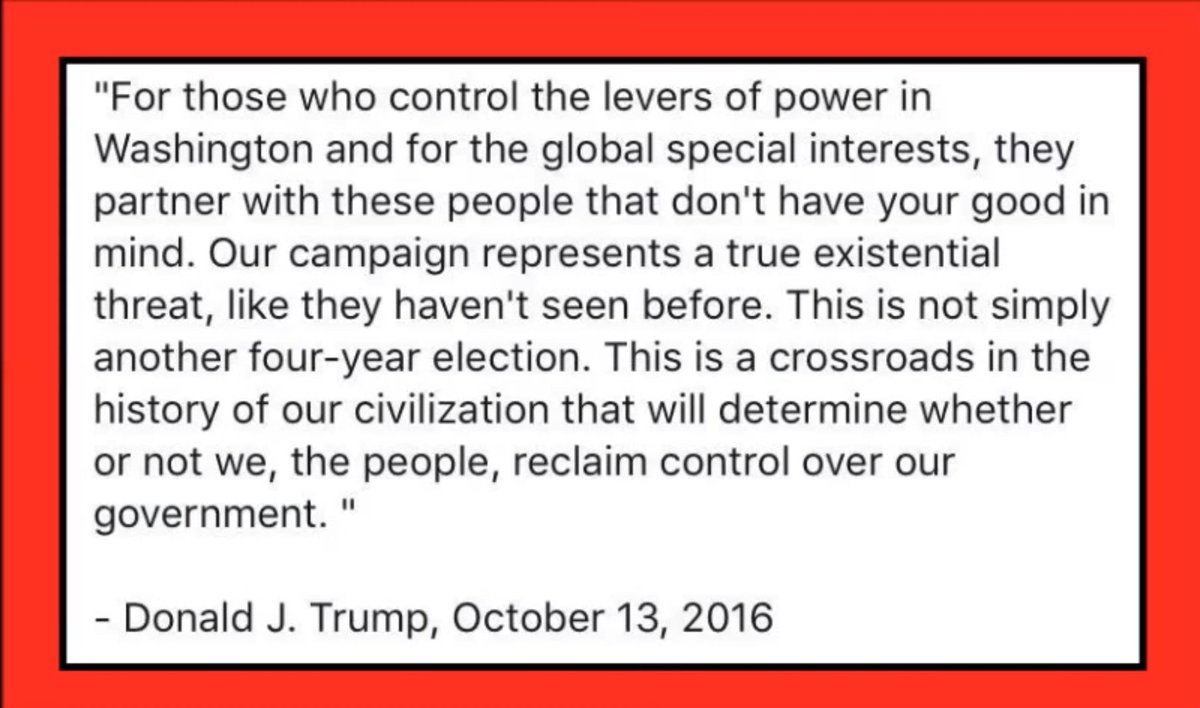 Yes, I FULLY support  @realDonaldTrump and I believe he WILL  #DrainTheSwamp and has my vote in #2020!And I have faith that  #NobodyCanStopWhatsComing #NoOneEscapesJustice  #TRUMP2020  #MAGA #KAG2020  #TheGreatAwakening  #WWG1WGA 