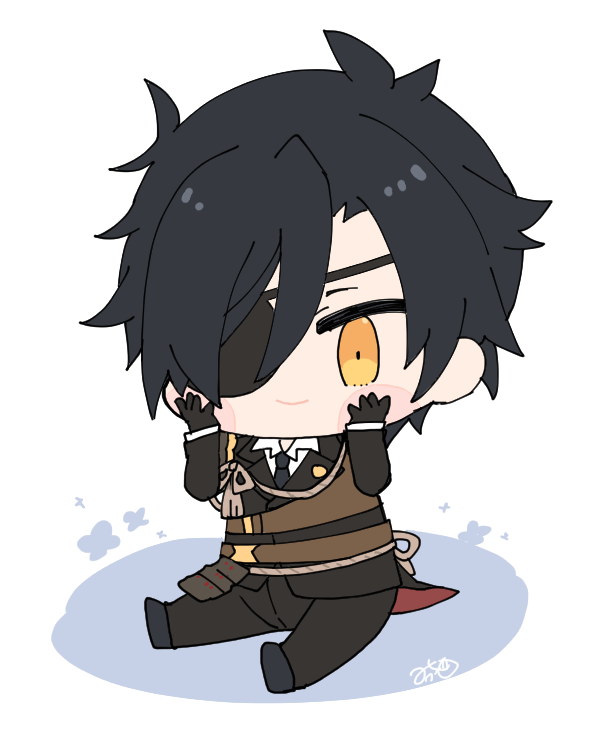 燭台切光忠(刀剣乱舞) 「ほっぺムニムニ?✨? 」|˗ˏˋ みっち🍼新刊委託中 ˎˊ˗のイラスト