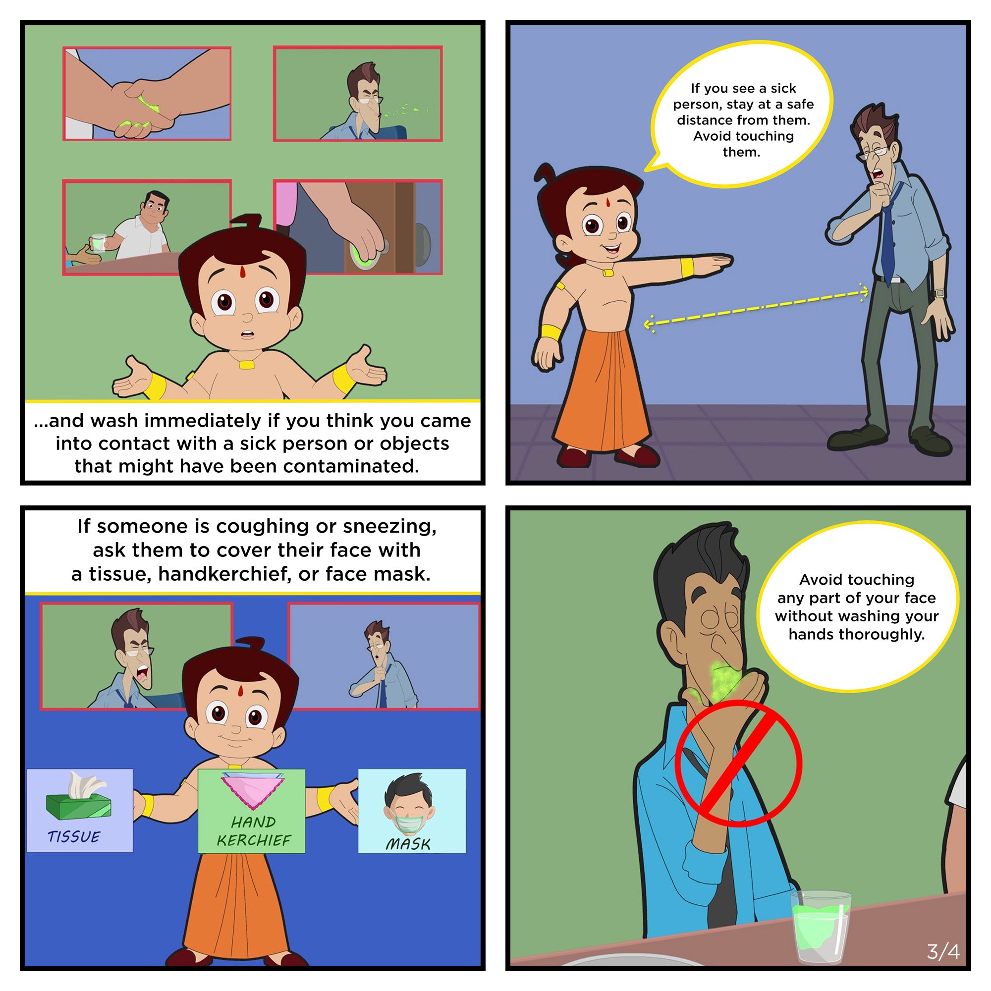 Mygovindia On Twitter Famous Hindi Cartoon Character Chotabheem Is Here To Aware People About How Covid 19 Infection Spreads From One Person To The Other Read This Comic Strip To Know What All Chhota bheem cartoon video download214 videos. famous hindi cartoon character