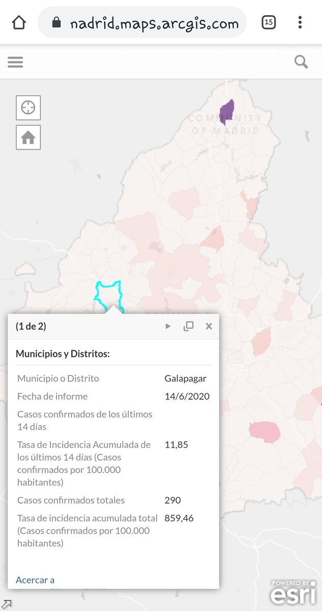 Datos a día de hoy de contagios de #COVID19 en #Galapagar

290 positivos (+ 3)