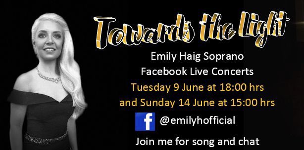 Emily Haig (@emilyhsoprano) on Twitter photo Join me LIVE on my Facebook Page (facebook.com/emilyhofficial) for Part Two of my “Towards The Light” Online Concerts 🎤
Song, chat and laughs to be had at 3pm today 🥰
I’ll see you then ♥️
@piamichi | <a href="/EvokeMK/">Evoke Tanning</a> | @XoverRadioCalon |.<a href="/CalonFM/">Calon FM</a> | <a href="/classicalxover1/">classicalxover4upromotions</a> | <a href="/greenfairyworld/">Green Fairy</a> Join me LIVE on my Facebook Page (facebook.com/emilyhofficial) for Part Two of my “Towards The Light” Online Concerts 🎤
Song, chat and laughs to be had at 3pm today 🥰
I’ll see you then ♥️
@piamichi | <a href="/EvokeMK/">Evoke Tanning</a> | @XoverRadioCalon |.<a href="/CalonFM/">Calon FM</a> | <a href="/classicalxover1/">classicalxover4upromotions</a> | <a href="/greenfairyworld/">Green Fairy</a>