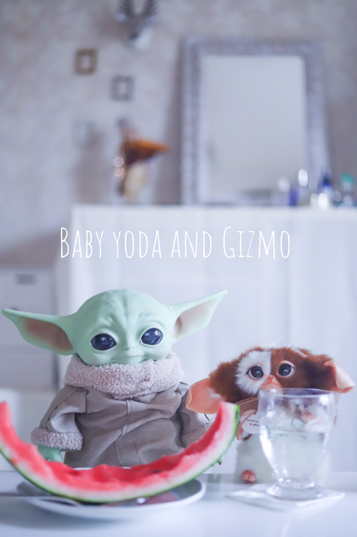 Sayuri とってもかわいいのでiphone壁紙にでもどうぞ ベビーヨーダ ギズモ Starwars Gremlins