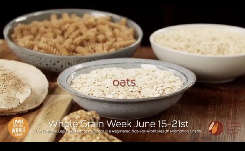GrainsLegumesNC's tweet photo. Start Whole Grain Week right... start with #wholegrain cereals or #oats Take the #wholegrainchallenge https://t.co/HnSMyHm6pq https://t.co/OjEGw5gTT0