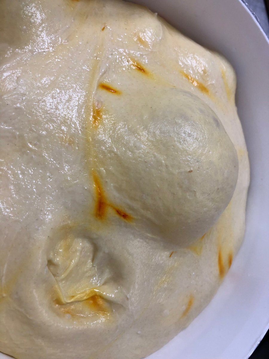 ChefsPass's tweet photo. Up and at it nice and early this morning with my saffron sourdough, #sourdoughbread #sourdough #saffron #levain #fermentada #lievito #bread #greatbread #dailybread #breadbaking #sourdoughstarter https://t.co/YWK5rcnlDx