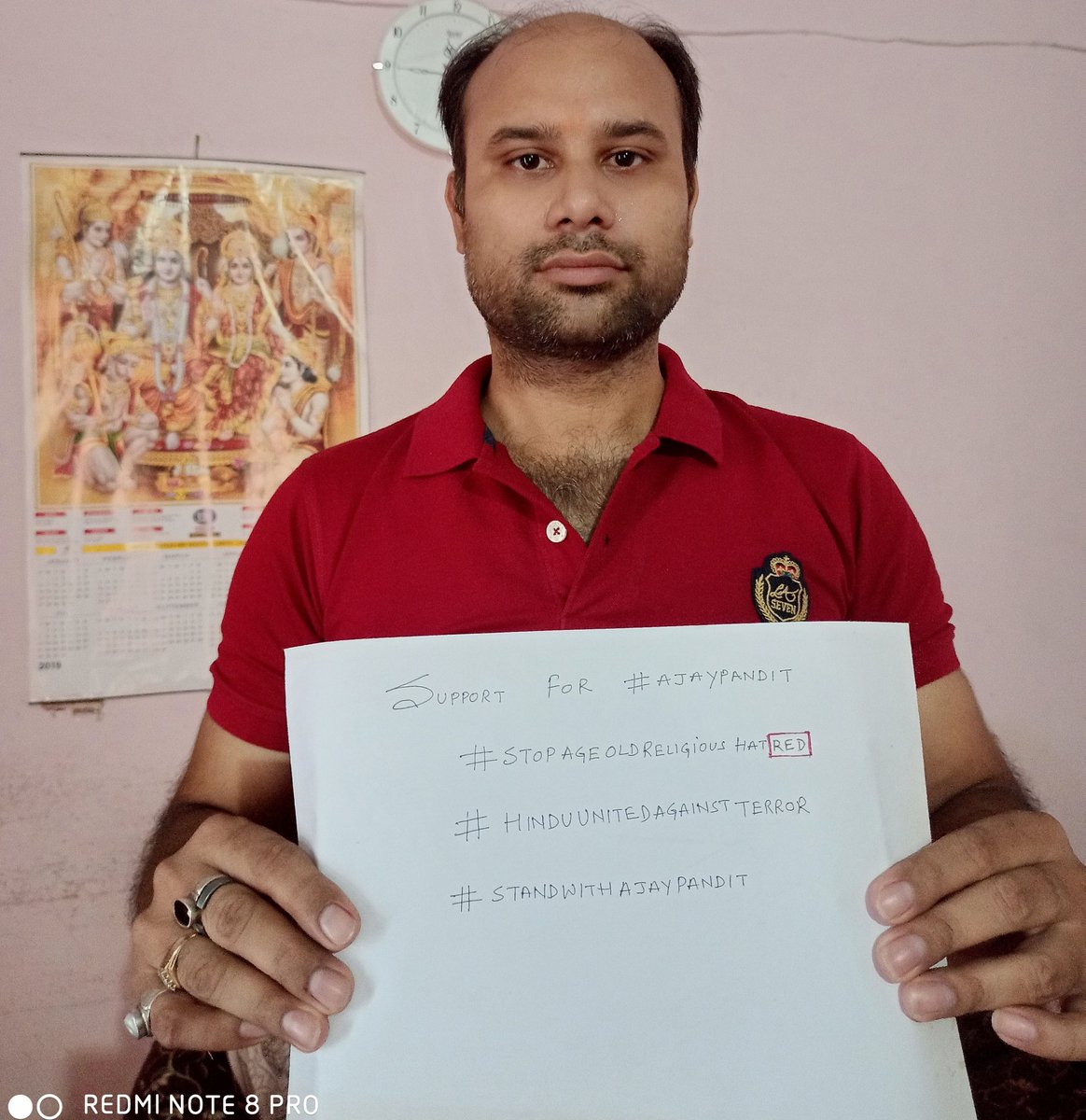 SubratN's tweet photo. Suppor for #AjayPandit
#AjayPanditaAmarRahe 
Justice for PALGHAR

#HinduUnitedAgainstTerror 

Friends plz awake and tweet for justice 
@KapilMishra_IND #AjayPandita https://t.co/n4kSNWQVM1