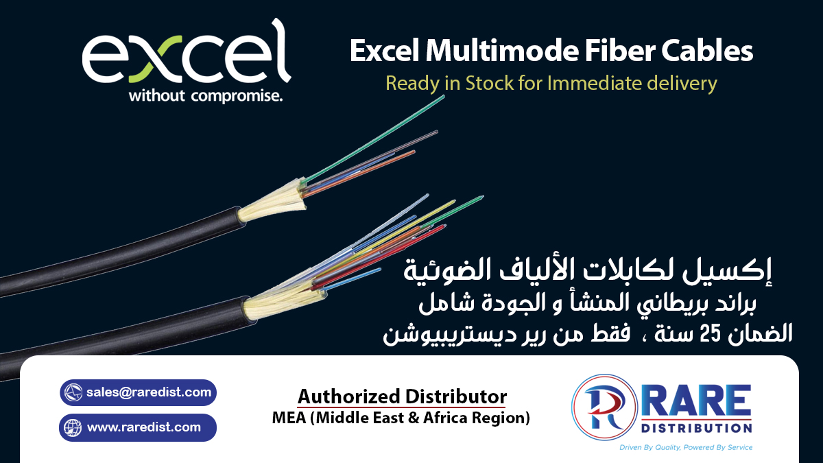 RareDist's tweet photo. Excel Multimode Fiber Cables
إكسيل لكابلات الألياف الضوئية - براند بريطاني المنشأ و الجودة شامل الضمان 25 سنة ، فقط من رير ديستريبيوشن
@ExcelNetworking
#raredistribution #raredist #rare #omanprojects #kuwaitprojects #excel #multimode #fibrecables #fibersolution #datacentre https://t.co/3HX92zcCHq